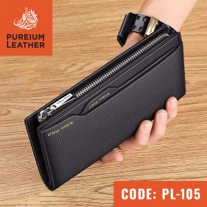 PL105 - Original Leather Long Wallet with Card Holder